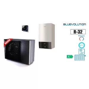 Daikin Altherma 3 R MT ELBH12E6V/ERRA08EW1 oras-vanduo šilumos siurblys