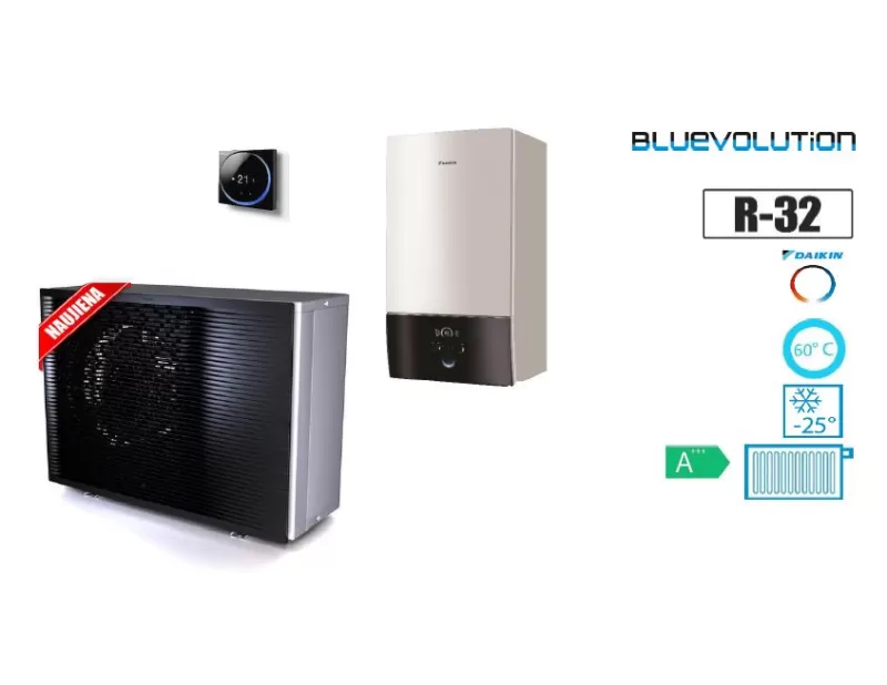 Daikin Altherma 3 R MT ELBH12E6V/ERRA08EW1 oras-vanduo šilumos siurblys Daikin Altherma 3 R MT ELBH12E6V/ERRA08EW1 oras-vanduo šilumos siurblys