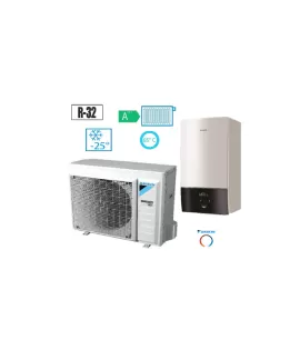Daikin Altherma 3 R EHBH08E9W/ERGA08EVH7 oras-vanduo šilumos siurblys