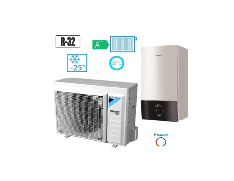 Daikin Altherma 3 R EHBH04E6V/ERGA04EV oras-vanduo šilumos siurblys