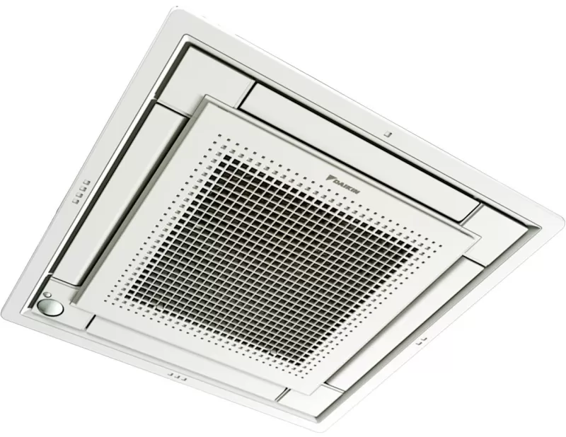 Daikin baltos grotelės BYFQ60CW kasetinam oro kondicionieriaus blokui