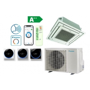 DAIKIN SPLIT FFA25A9/RXM25R9 KASETINIS "FULLY FLAT" ORO KONDICIONIERIUS 