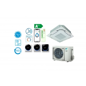 DAIKIN SPLIT FCAG35B/RZAG35A SkyAir KASETINIS (ROUND FLOW) ORO KONDICIONIERIUS 