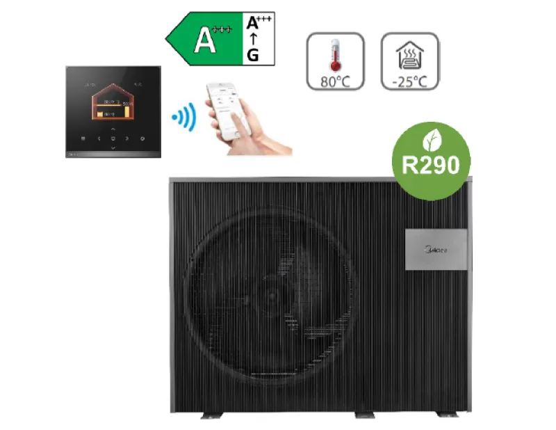 Midea M-THERMAL ARCTIC 6 kW monoblokas oras - vanduo šilumos siurbliui