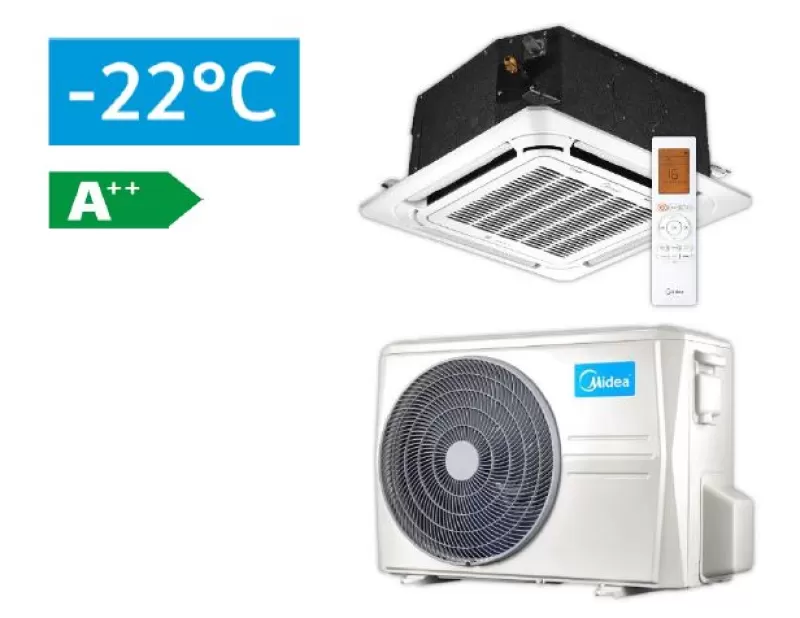 Midea kasetinis COMPACT 3.8 kW SPLIT tipo inverterinis oro kondicionierius Midea kasetinis COMPACT 3.8 kW SPLIT tipo inverterinis oro kondicionierius