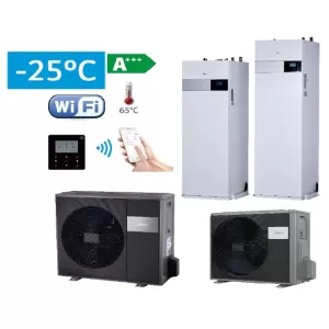 Midea M-THERMAL ARCTIC 6 kW su integruotu 190 L boileriu oras-vanduo šilumos siurblys