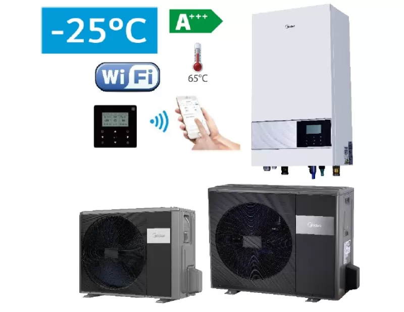 Midea M-THERMAL ARCTIC 6 kW SPLIT tipo oras-vanduo šilumos siurblys 